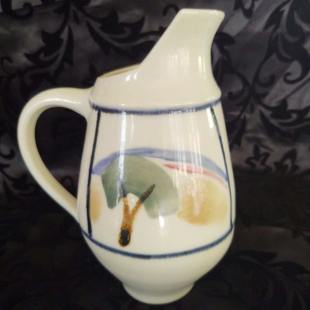 Handmade NC pottery pitcher